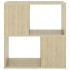 Librería de madera contrachapada roble Sonoma 60x24x63