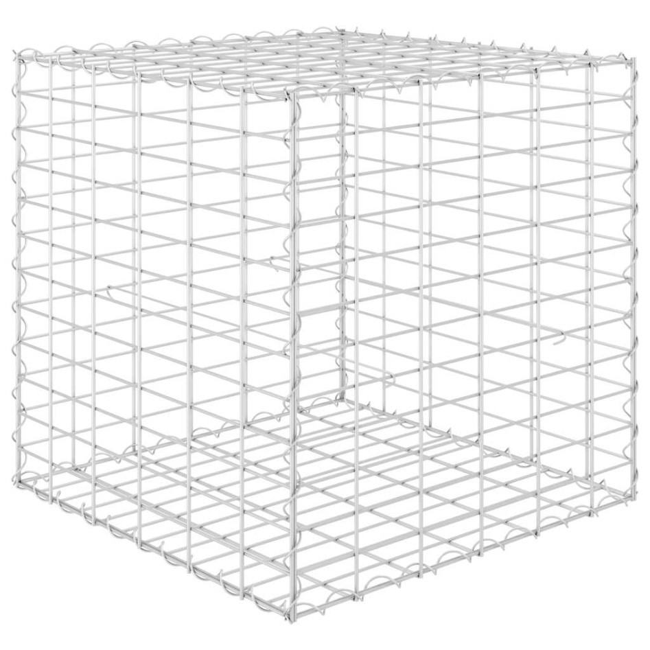 Arriate de gaviones cúbico alambre de acero 60x60x60