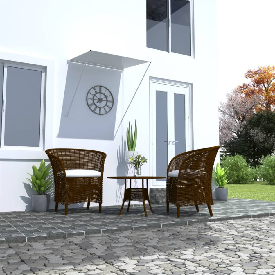 Toldo retráctil crema 100x150