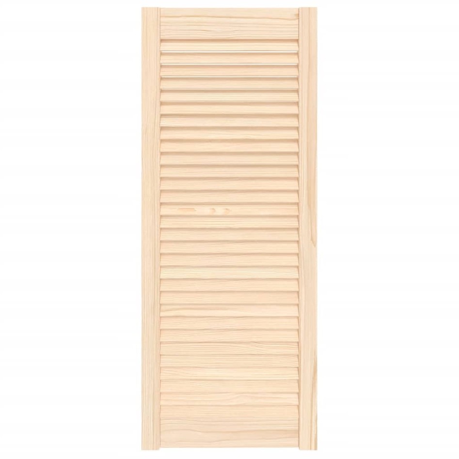 Puerta de armario de lamas madera de pino maciza 99,3x39,4