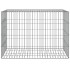 Jaula para conejos hierro galvanizado 78x54x54
