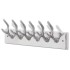 Colgador de aluminio con ganchos para ropa, abrigos