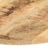 Superficie de mesa redonda madera maciza de mango 15-16 mm