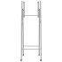 Patas de mesa plegables acero galvanizado plata 45x53x108