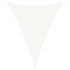 Toldo de vela blanco HDPE 160 g/m² 5x7x7