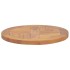 Superficie de mesa redonda madera maciza de teca 2,5 cm 40