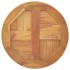 Superficie de mesa redonda madera maciza de teca 2,5 cm 40