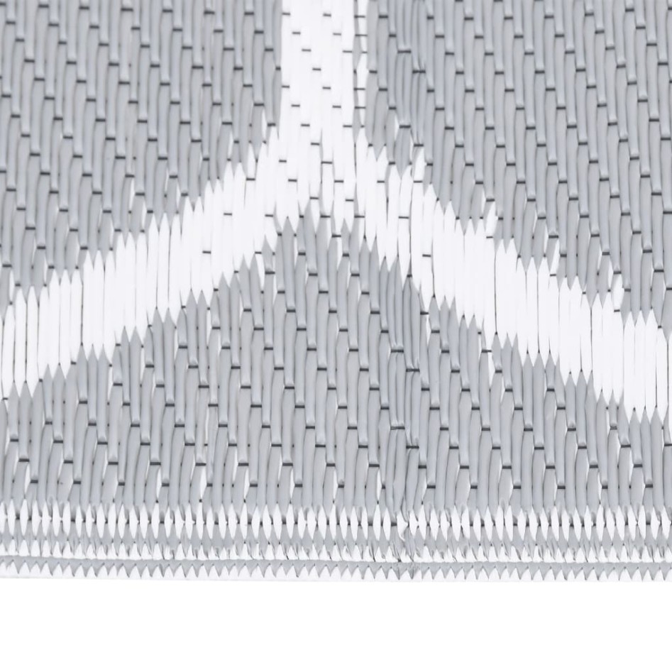 Alfombra de exterior ARAKIL gris 140x200 cm