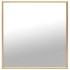 Espejo dorado 50x50