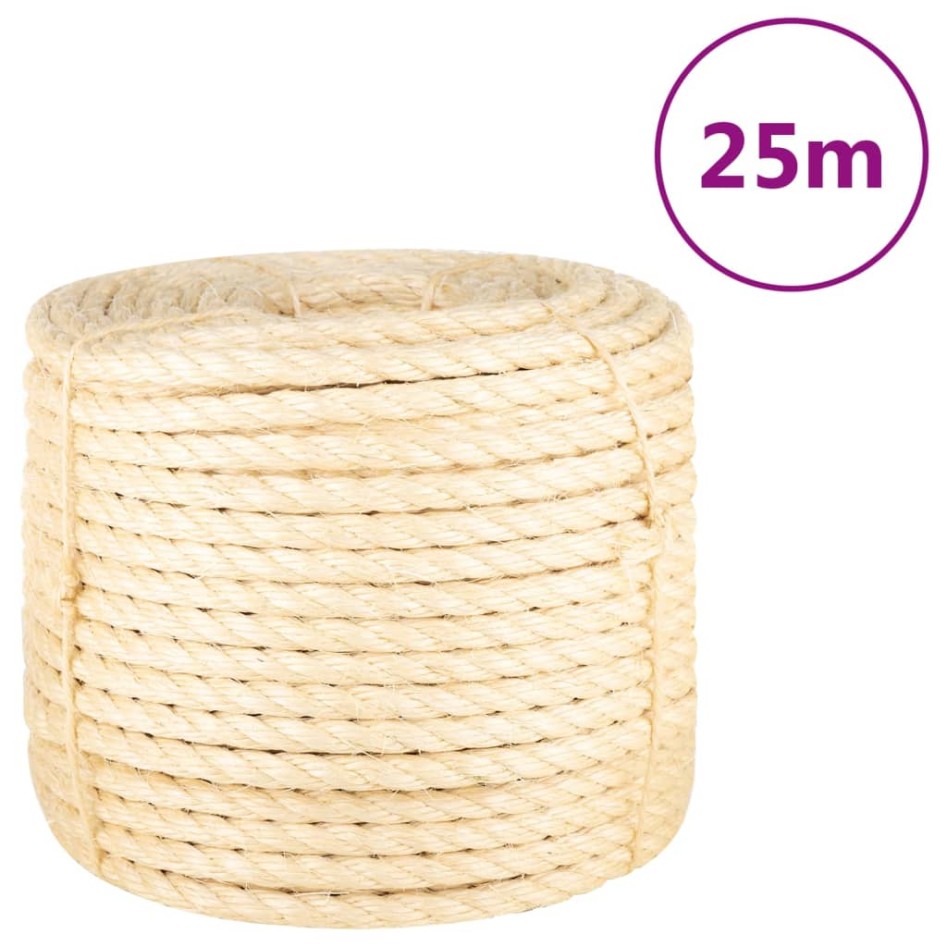 Cuerda 100% sisal 14 mm 25