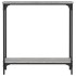 Mesa consola madera de ingeniería gris Sonoma 75x22,5x75