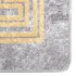 Alfombra lavable antideslizante gris 120x180
