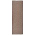 Alfombra de exterior de tejido plano marrón 80x250
