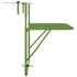 Mesa de balcón acero verde 60x40