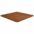 Tablero de mesa cuadrada madera roble marrón oscuro