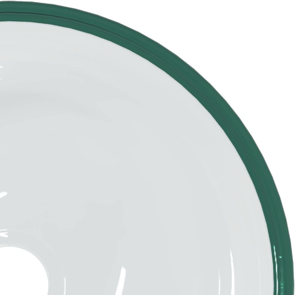 Lavabo de vidrio templado transparente 30x12