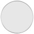 Espejo de pared redondo plateado Ø 40