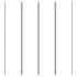 Biombo divisor de 4 paneles de tela blanco 200x220