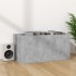 Caja para discos de vinilo madera contrachapada gris