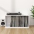Caja para discos vinilo madera contrachapada blanco