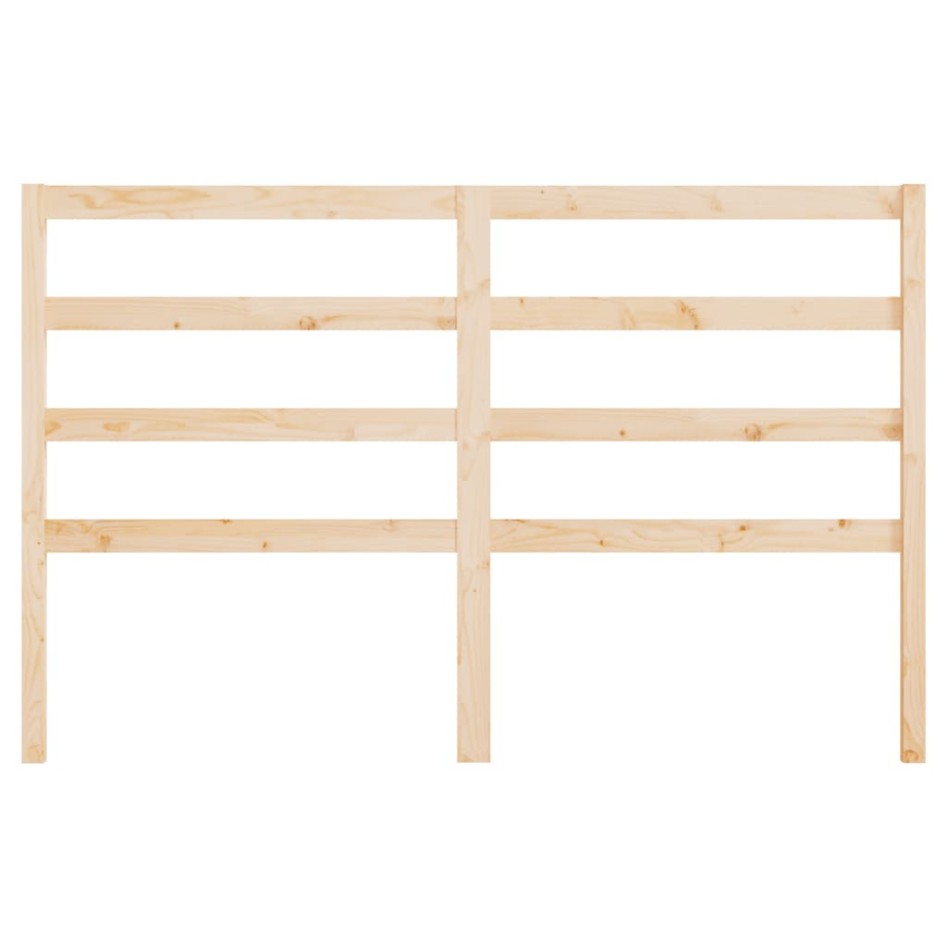 Cabecero de cama madera maciza de pino 141x4x100