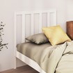Cabecero de cama madera maciza de pino blanco 106x4x100 cm