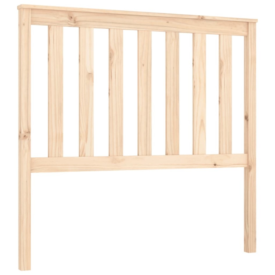 Cabecero de cama madera maciza de pino 106x6x101