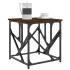 Mesa de centro madera de ingeniería marrón roble 45x45x47,5