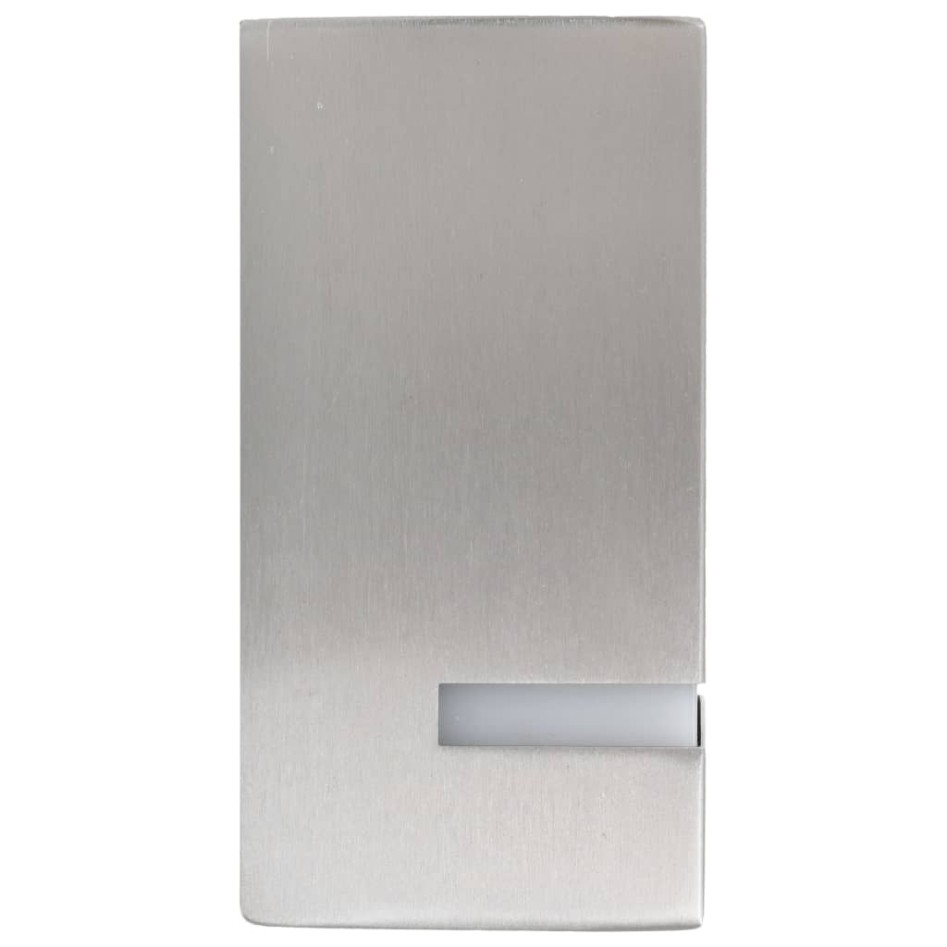 Lámparas de pared de exterior 2 uds 35 W plateado