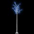 Árbol de Navidad LED azul sauce de interior y exterior 2,2