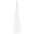 Cono de luz LED decorativo acrílico blanco frío 60