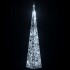 Cono de luz LED decorativo acrílico blanco frío 60