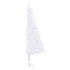 Árbol de Navidad artificial de esquina blanco 240 cm