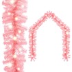 Guirnalda de Navidad con luces LED rosa 20 m