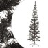Árbol de Navidad delgado negro 240