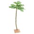 Palmera artificial con 96 LED blanco cálido 180