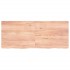 Estante pared madera roble tratada marrón claro 120x50x(2-4)
