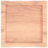 Tablero mesa madera tratada borde natural marrón 40x40x(2-4)