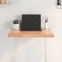 Tablero mesa madera tratada borde natural marrón 60x50x(2-4)