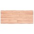 Tablero mesa madera tratada borde natural marrón