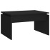 Mesa de centro madera contrachapada blanco 68x50x38