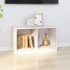 Mueble de TV de madera maciza de pino blanco 70x33x42