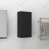 Armario de baño de pared negro 32x20x67