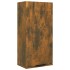 Armario de baño de pared color roble ahumado 32x20x67