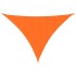 Toldo de vela triangular tela Oxford naranja 3x4x5