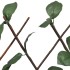 Vallas enrejadas de sauce 5 uds hojas artificiales 180x30