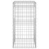 Cesta poste de gaviones de hierro 50x50x100
