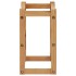 Botellero para 12 botellas madera maciza de roble 47x21x36