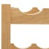 Botellero para 12 botellas madera maciza de roble 47x21x36