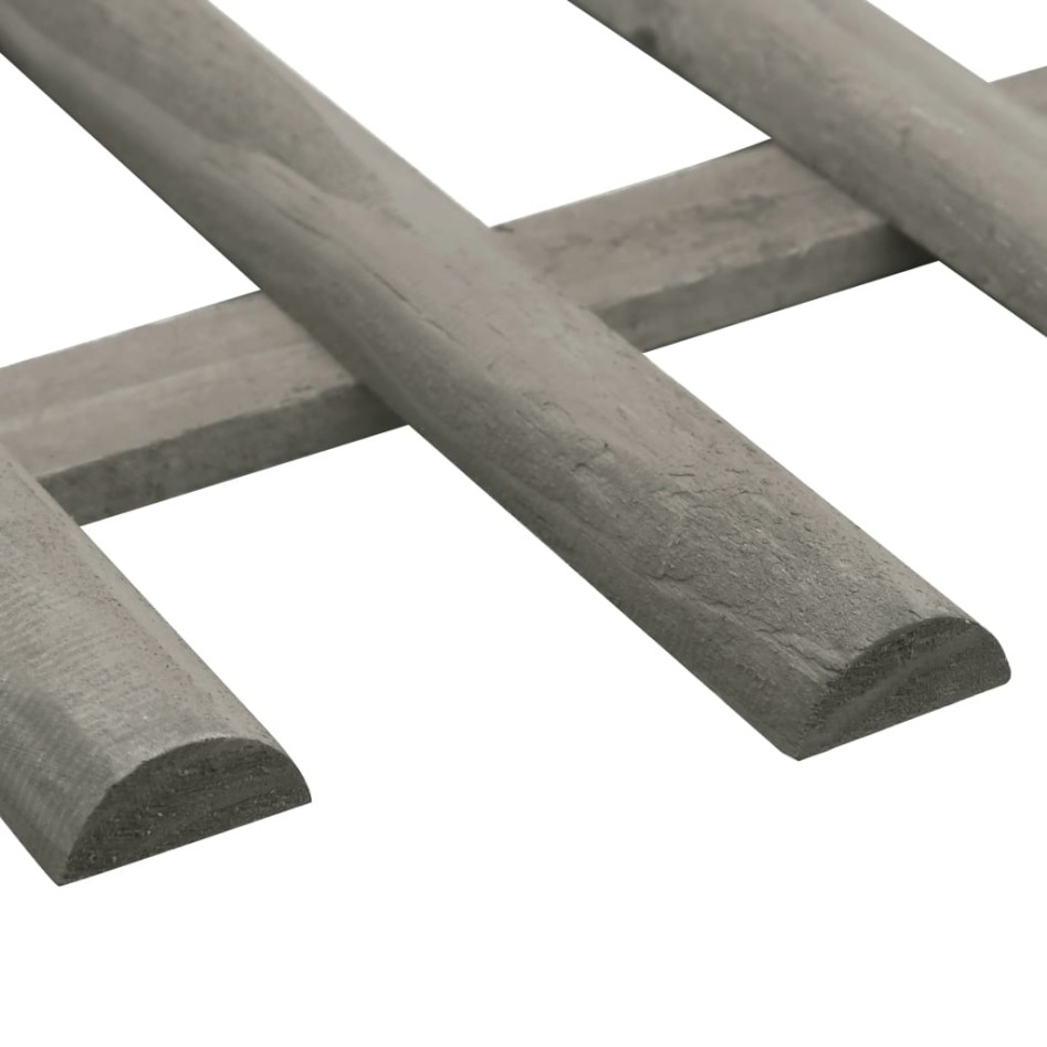 Bordes de jardín 10 unidades madera de abeto 4,4